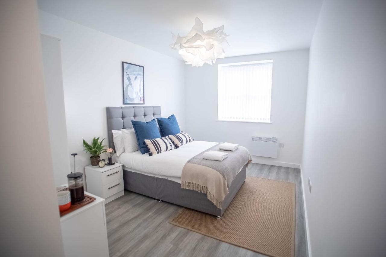 Luxury Apartments Available Next To Train Station - The Wallgate Apartments Wigan - Free Parking Εξωτερικό φωτογραφία